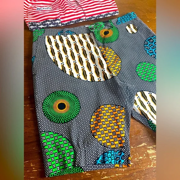 Colorful Patterned Shorts